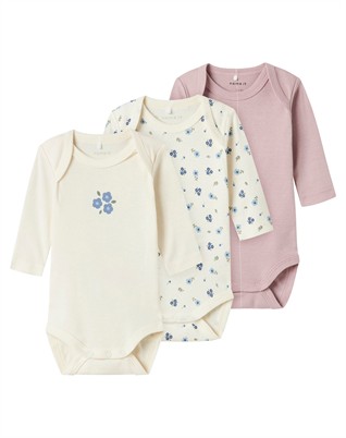 Jet Stream Flower Bodystockings - 3er Pack